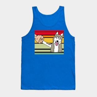 Best Retro Dog Owner Of All Time Tank Top